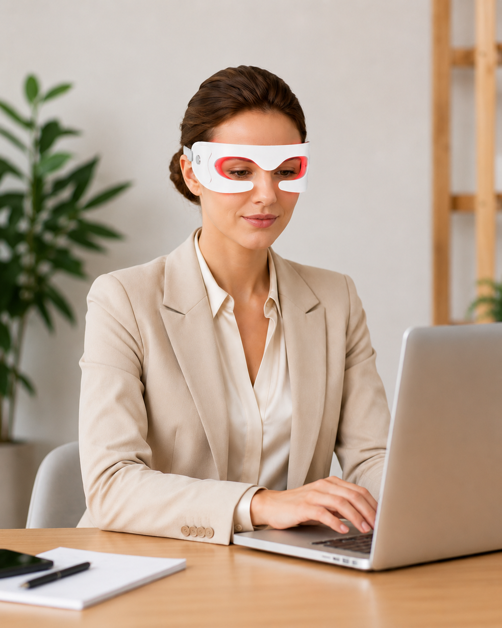 NeoMask Eyes Pro - Le masseur LED relaxant pour les yeux