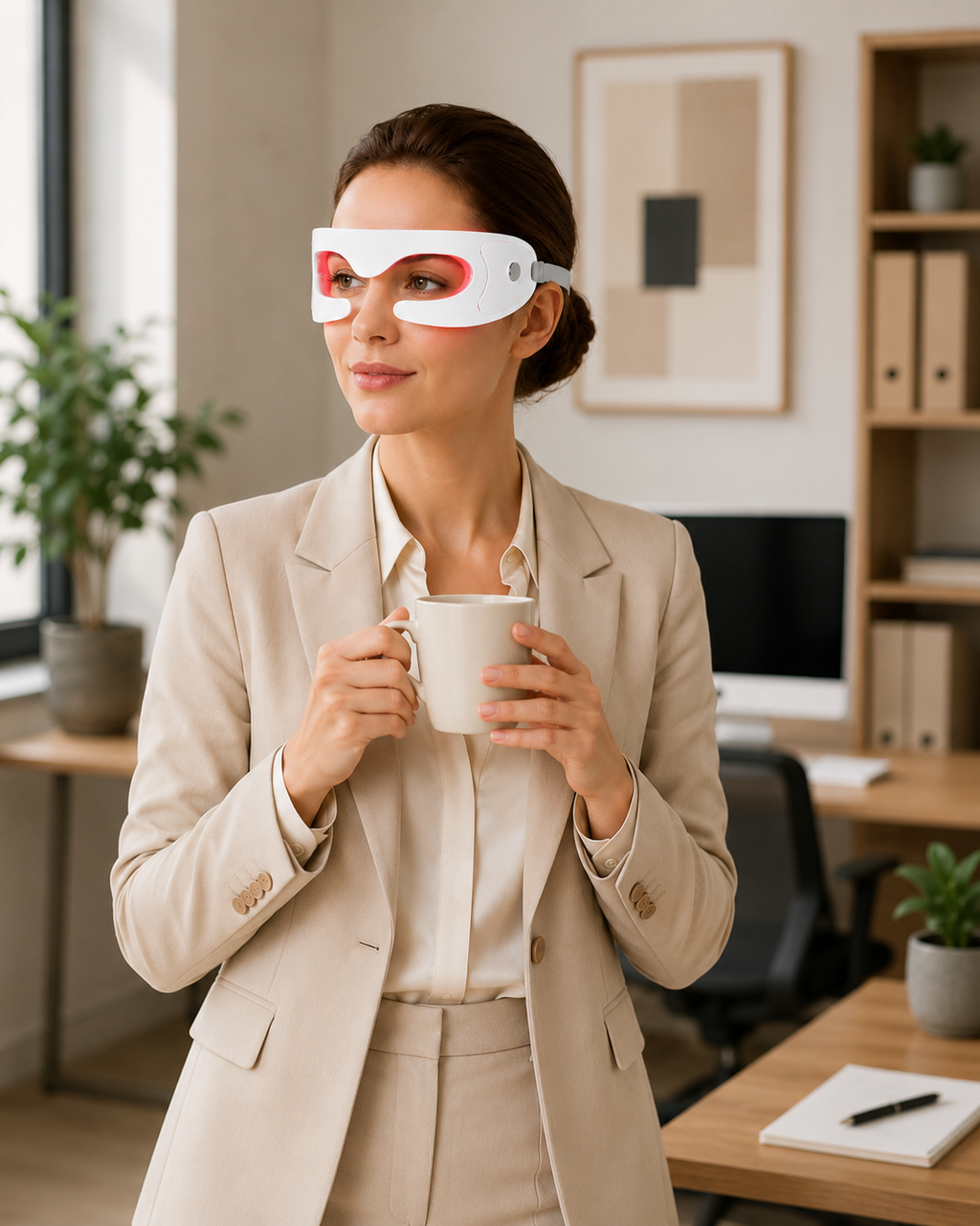 NeoMask Eyes Pro - Le masseur LED relaxant pour les yeux